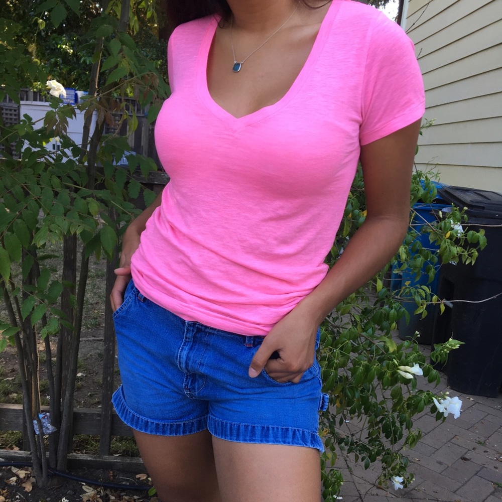 Cute Neon Pink VS Tee